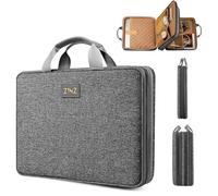 ZINZ Slim & Expandable Laptop Case 13 Inch Sleeve Upgraded Protective Durable Recycled Briefcase for 13" MacBook Air/Pro M1/M2, iPad Pro 12,9, Surface Pro 3/4/5/6/2017 12.3",XPS 13,D01G01