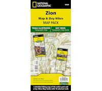 Zion National Day Hikes and National Park Bundle (National Geographic Trails Illustrated Map)