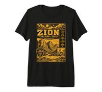 Zion National Park Adventures for Nature Lovers Premium T-Shirt