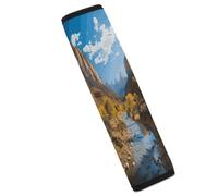 Zion National Park Car Seat Belt Cover Soft Comfortable Shoulder Seatbelt Pads Cover Seat Belt Pad for Suitable for Car Interior Accessorie
