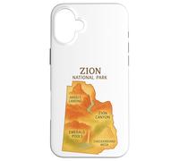 Zion National Park Magic - Canyons, Rivers & Desert Light Case for iPhone 16 Plus
