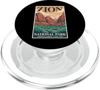Zion National Park Outdoors Angels Landing Utah 1919 Hiking PopSockets PopGrip for MagSafe