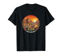 Zion National Park Sunset Canyon Desert Adventure T-Shirt