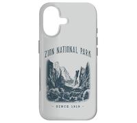 ZION NATIONAL PARK, UTAH. CAMPING, HIKER, VINTAGE Case for iPhone 17