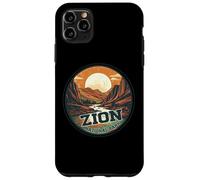 Zion National Park Vintage Sunset Landscape Case for iPhone 11 Pro Max