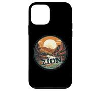 Zion National Park Vintage Sunset Landscape Case for iPhone 12 mini