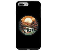 Zion National Park Vintage Sunset Landscape Case for iPhone 7 Plus/8 Plus