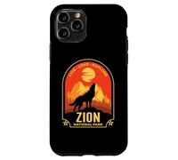 Zion Utah Live Love Explore Howling Wolf Design Case for iPhone 11 Pro
