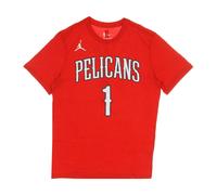 Zion Williamson Statement T-Shirt- male- Nike- T-Shirts- Red- XL- Tops XL