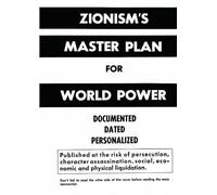 Zionism's Master Plan for World Power