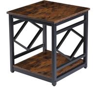 ZIONTOME End Table Mini Fridge Stand with Large Storage