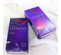 Zioxx Ultra Thin Hyaluronic Acid Lubricants Condoms 20 Pieces Water Based