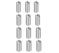 ZIOYANE 12Pcs Threaded Insert, Stainless Steel M4/M6/M8/M10 to M6/M8/M10/M12 15mm Long Threaded Adapters Sleeve & Reducing Adapter Set