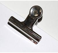 ZIP 50 mm Strong Chrome Letter Clips (Pack of 10)