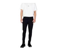Zip and Button Fastening Trousers with Pockets - male - Antony Morato - Slim-fit Trousers - Black - 2XS - Trousers 2XS