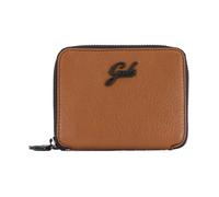 Gabs Wallet Gmoney49 Squared Outline Leather Brown Woman