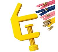 Zip Assembly Aid, Practical Manual Closure, Zip Assembly Tool, for Sewing and Repairing Trousers, Clothes, Jackets, Bags and Leatherwork
