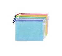 Zip Bags Waterproof Zip Bag Transparent Document Pen Filing Products Pocket Folder Office Supply(A3(43X30.5CM))