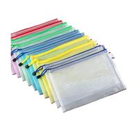 Zip Bags Waterproof Zip Bag Transparent Document Pen Filing Products Pocket Folder Office Supply(A3 43CM x 30.5CM)