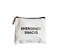 Zip Canvas Emergency Snack Bag -for Mums/Dads for All Those Little Snacks
