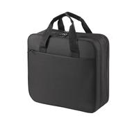 Zip Folder, Robust Design with Shoulder Strap, Three-Ring Folder with Zip and Handle, for Students, Adults, School, Office, Business, Study, Work, Documents and Laptop