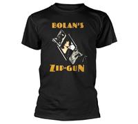 Zip Gun Cotton T-Shirt T-Rex Black L