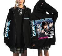 Zip Hoodie Domin ATE Sport Pullover BangChan Lee Know Changbin Hyunjin Han Felix Seungmin I.N Fashion Summer Loose Sweatshirt Tops