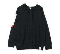 Zip Hoodie - female - Reebok - Long Sleeve Training Tops - Black - M - Sport M