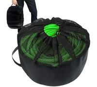 Zip Hose Storage Bag - 15.75 x 12.2 Inch Hose Holder | Hoose Bag, Breathable Mesh Top Carrier for Backyard, Garden, Watering, Camping, RV, Outdo