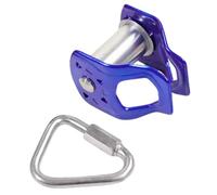 Zip Line Pulley | 8 x 6.5 x 6 cm Easy Setup Heavy Duty Trolley Cable Carabiner | Adventure-Ready - for Age 5 Years and + Kids Outdoor Playground Fitness Equipment Backyard Obstacle Course Climbing