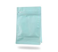 Zip-lock bags， Flat Lock Bags Pack of 25 Mylar Aluminum Foil Bottom Zip Valve Multiple Sizes Multicolor(Blue Without Valve,1000g (2 lb))