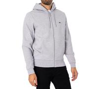 Lacoste Colorblock Full Zip Hoodie light grey - 3XL
