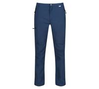 Regatta Mens Highton Zip-Off Active Stretch Trousers Blue