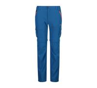 Zip-off hiking trousers with cargo pockets for kids CMP Bleu 2 ans