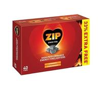 240 Zip High Performance Energy Firelighters Stove Wood burner Logs Fire Logs
