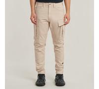 Zip Pocket 3D Skinny Cargo Pants 2.0 - Beige - Men 38-36