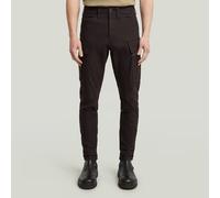 G-STAR Men's Zip Pocket 3D Skinny Cargo Pants 2.0, Black (dk black D24307-E172-6484), 33W / 32L