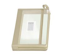 Zip Pockets for Organising - Double Layer A4 Size Portable - Reusable Mesh Organizational Case | For Students School Stationery File Documents Tasks Test Notebooks
