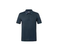Zip polo shirt super.natural Bleu L