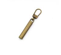 Zip Puller,Zipper Pull 6pcs Detachable Metal Zipper Pullers Zipper Sliders Head Pull Tab Bags Down Jacket Zip Repair Kits DIY Craft Sewing Accessories Zipper Pull Replacement(Color:Gold)(Antique Brass