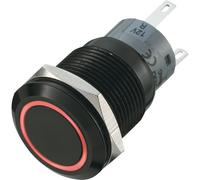 Zip Switch LAS1-AGQ-11E/B IP67 Vandal Resist Switch Black Blue LED...