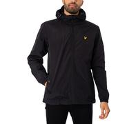 Zip Through Hooded Jacket Jet Black XS