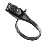 Zip Tie Lock - Adjustable Cable Lock | Zip Tie Scooter lok with Combination | Adjustable Protective Anti-Theft Hardware - Security for Door Skateboard Cabinet Scooters Stroller Refrigerator Gate Home