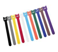 Zip Ties 100PCS Releasable Cable Organizer Ties Mouse Earphones Wire Management Nylon Cable Ties Reusable Loop Hoop Tape Straps Tie Long Cable Ties(100PCS White)