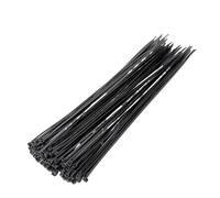 Zip Ties Assorted, Self-Locking Plastic Nylon Cable Tie 100 Pieces Black 3 4 5 * 60-150 Fastening Ring(4x200 100PCS)