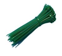 Zip Ties,Cable Zip Ties, Assorted, 100pcs Self Locking Nylon Cable Ties 3x150mm Plastic Zip Tie Band Binding Fasten Organiser(Green)