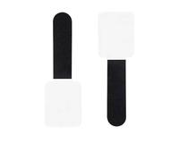 Zip Ties Reusable Cable Ties Fastening Wire Organizer Cord Rope Holder Self Adhesive Adjustable Cord Organizer Straps Desk Management Long Cable Ties(1PCS Black)