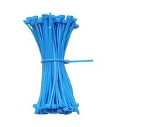 Zip Ties,Tie Wraps,Cable Ties Heavy Duty,large cable ties,Plastic cable tie,coloured zip tie,100PCS 3 X 100//150/200mm 4x150/200 Multicolour Cable Wire Zip Ties Self Locking Nylon Cable Tie(Blue,4x200