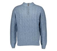 Zip Troyer - male - Fynch-Hatton - Turtlenecks - Blue - L - Knitwear L