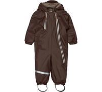Zip-up baby ski suit Mikk-Line Marron 18 mois